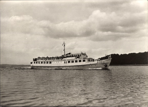 Ak White Fleet Stralsund, passagiersschip MS Seebad Ahlbeck