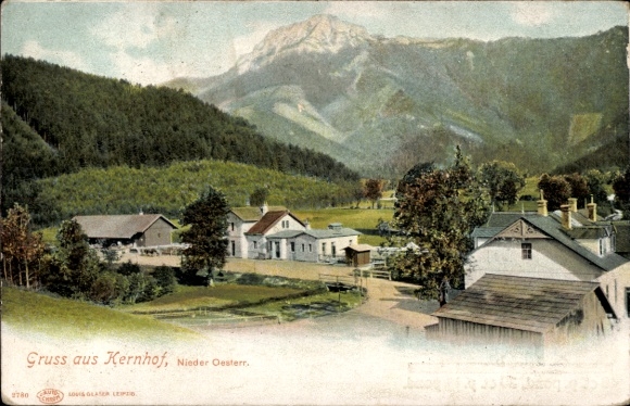 Ak Kernhof Niederösterreich, Teilansicht