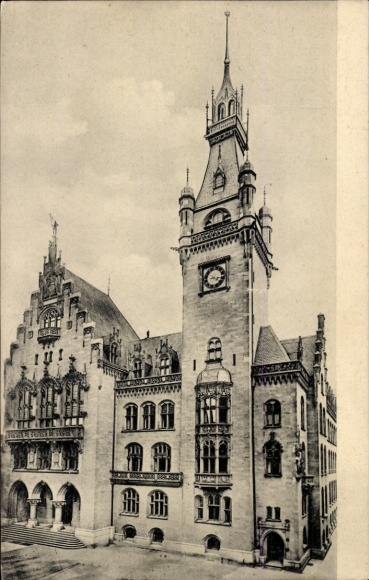 Ak Hagen in Westfalen, Rathaus
