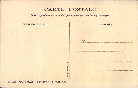 Artist PC Poulbot, Francisque, Ligue Nationale contre le Taudis, children and pig in a kitchen