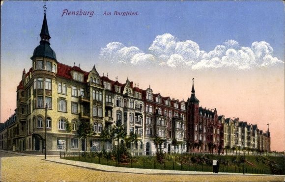 PC Flensburg in Schleswig Holstein, lot at the keep