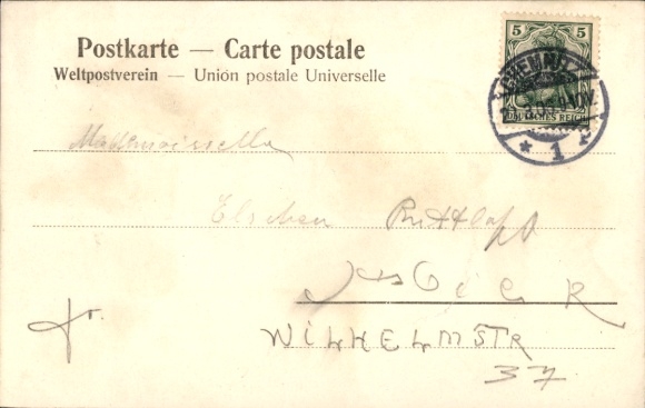 Luna Postcard Chemnitz in Saxony, Waldschänke in the Zeisigwald
