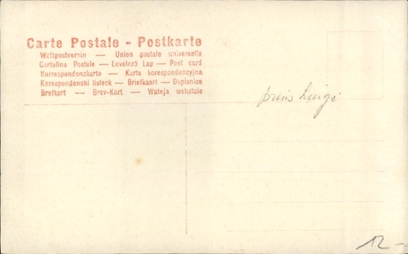 Postcard Luigi Amedeo di Savoia-Aosta, son of Amadeus I, King of Spain, portrait, order