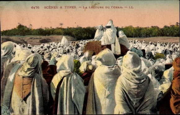 KP Scenes et Types, La Lecture du Coran, Maghreb