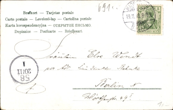 Photo Postcard Boxer H. Schösch, Bavaria