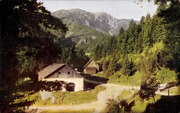 Postcard Carinthia, Rosenbachtal