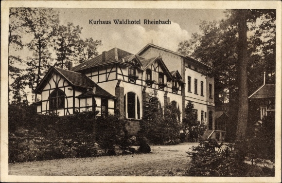 Ak Rheinbach im Rhein Sieg Kreis, Blick zum Kurhaus Waldhotel