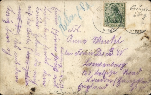 Photo Postcard Liebenberg Löwenberger Land in the Mark, residential building