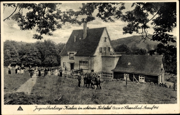 Ak Kürten in Nordrhein Westfalen, Jugendherberge, Sülztal