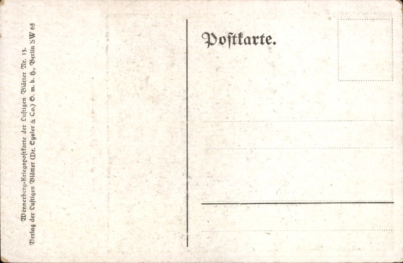 Kunstenaarskaart Wennerberg, Bruno, gunstig legerrapport, twee vrouwen, krant, hond