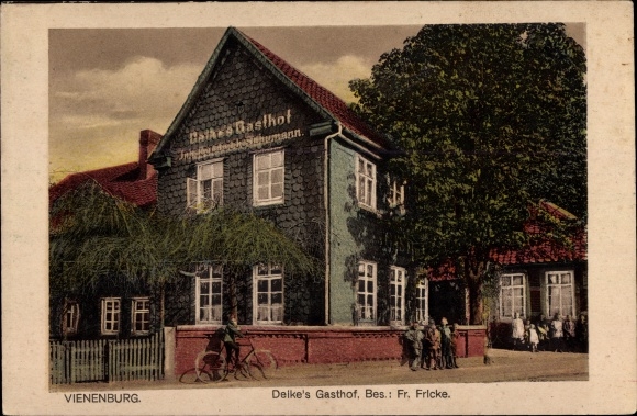 Ak Vienenburg Goslar am Harz, Delke's Gasthof