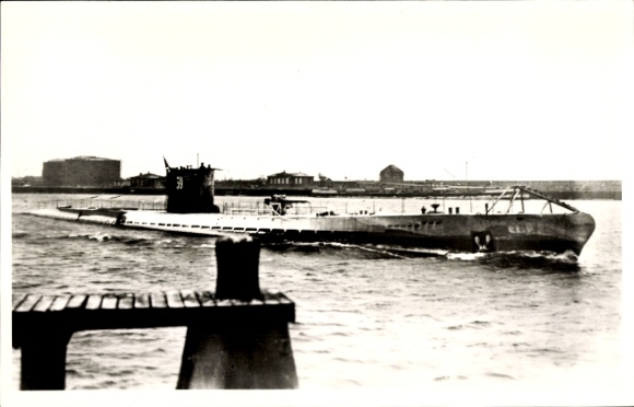 Foto Ak Deutsches U Boot, U 39, Kriegsmarine