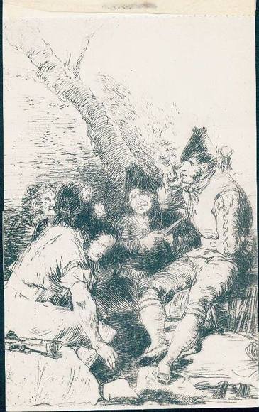 20 alte Postcard Goya, Drawings 1, Museo del Prado Madrid, diverse Ansichten