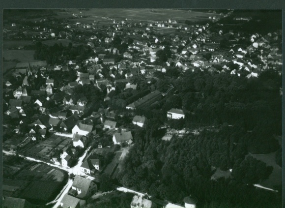 Foto Bad Lippspringe in Westfalen, Fliegeraufnahme