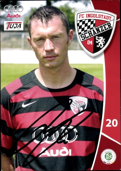 Autogrammkarte Fußballer Ralf Keidel, FC Ingolstadt, Autogramm