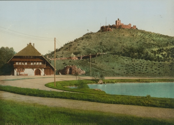 Photo Karlsruhe in Baden Württemberg, view of the Lauterberg