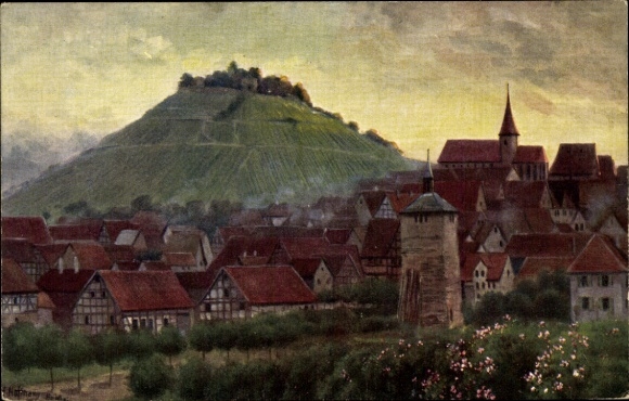 Artist Postcard Hoffmann, H., Weinsberg in the district of Heilbronn, Weibertreu