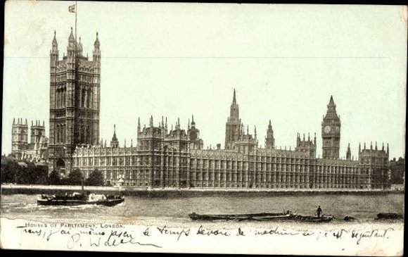 10 alte AK London City, verschiedene Ansichten