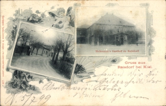Ak Raisdorf Schwentinental Sleeswijk-Holstein, herberg