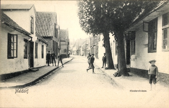 Ak Meldorf in Holstein, Klosterstraße, Kinder