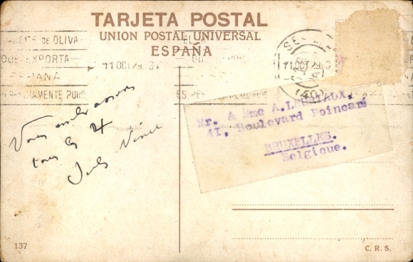KP Barrio de Santa Cruz Sewilla Andaluzja, Alcázar Puerta Marchena, architektura, kolorowe kwiaty,