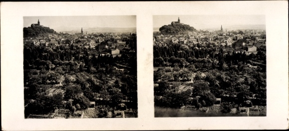 Stereo spatial image photo Schöne Heimat No. 14, Siegburg, total view