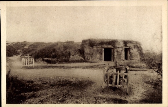 Ak Douaumont Lothringen Meuse, Fort Vaux,  Kasematte,  Militärstruktur, Verlust 1916