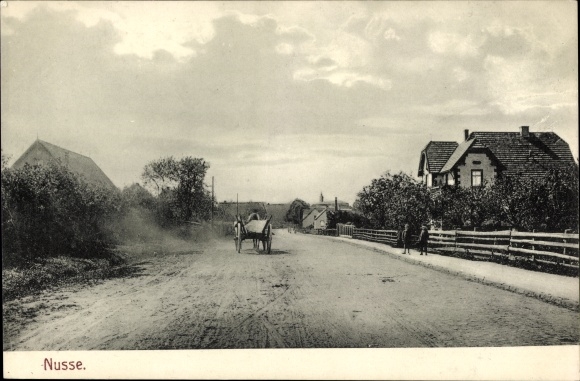 PC Nuts in the Duchy of Lauenburg, view of the village