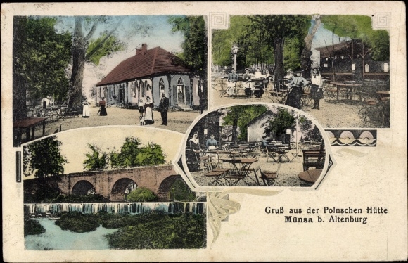 PC Münsa Nobitz Altenburger Land, Polish Hut, bridge