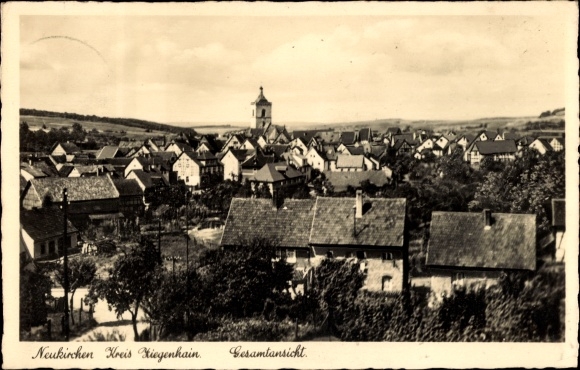 Ansichtkaart Ziegenhain Schwalmstadt in Hessen, overzicht