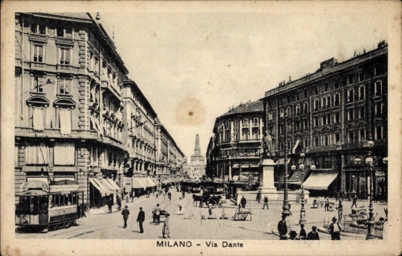 PC Milano Milan Lombardia, Via Dante