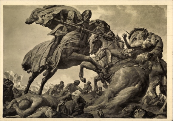 Artist PC Staeger, Ferd., Defense of Eastern ideas