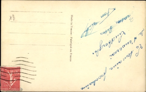 Postcard Nungesser et Coli, Les Héros du Raid Paris-New York, pilots