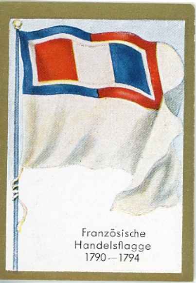 Collecting picture historical flags picture 164, French merchant flag 1790 - 1794
