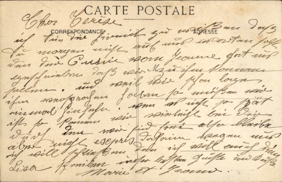 Ansichtkaart Parijs XVII, Rue Fourcroy, Rue Gustave Flaubert