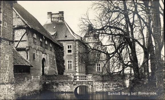 Ak Rinkerode Drensteinfurt in Westfalen, kasteel Borg