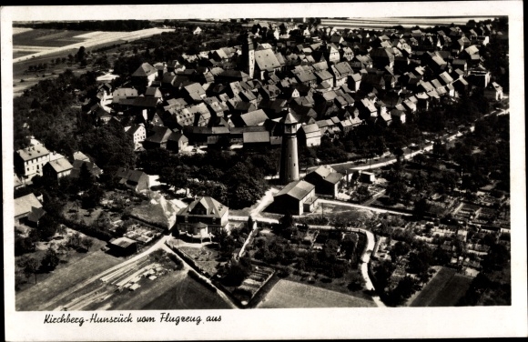 PC Kirchberg im Hunsrück, aerial photograph