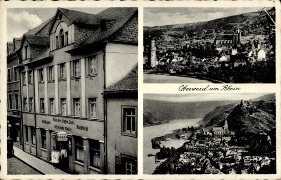 KP Oberwesel am Rhein, Restauracja Cukiernicza Geschwister Weiler, Panorama
