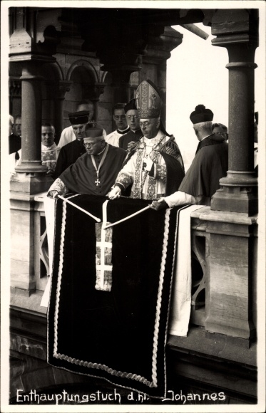 PC Aachen in North Rhine-Westphalia, decapitation cloth of St. John