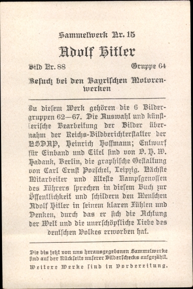 Collective picture Adolf Hitler, visit to BMW, collective work 15 picture 88