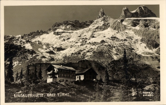 KP Tschagguns w Vorarlbergu, Lindauer Hütte