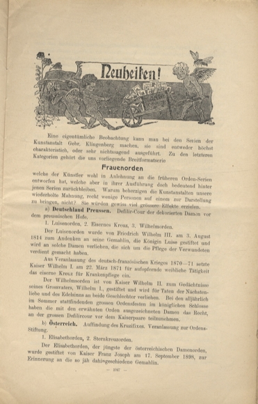 Liebig pictures newspaper advertising Dreser issue 6, volume 10, 1905