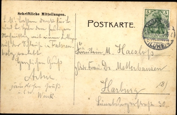 Ak Winsen an der Luhe, Rathaus