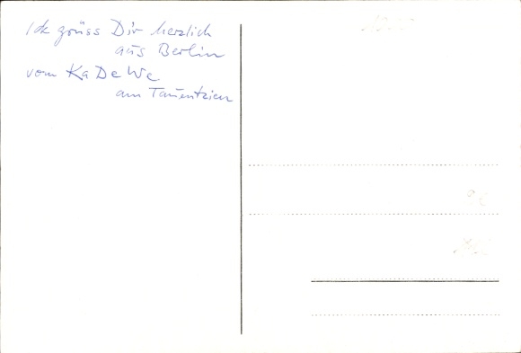 KP Berlin Schöneberg, KaDeWe, Dom Towarowy Zachodu