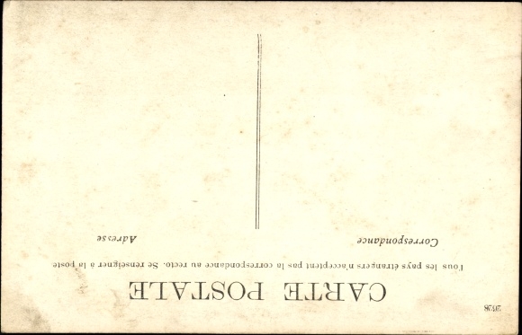 Postcard scene from Faust, Mephistopheles