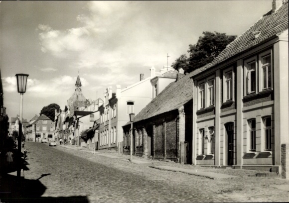 Postcard Dassow in Mecklenburg, Lübecker Straße