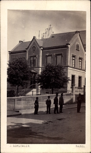 CdV Bâle Basel City Switzerland, street section, buildings