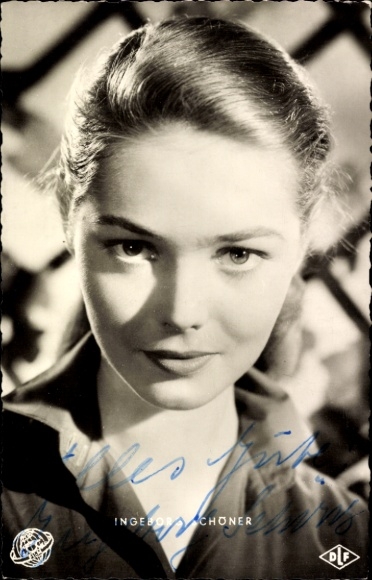 Ak Schauspielerin Ingeborg Schöner, Portrait, Der erste Frühlingstag