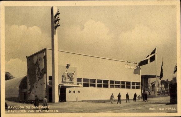 KP Bruxelles Bruksela, ekspozycja 1935, Pavillon du Denmark