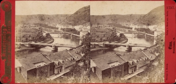 Stereo CdV Ems Kt. Graubünden, Panorama